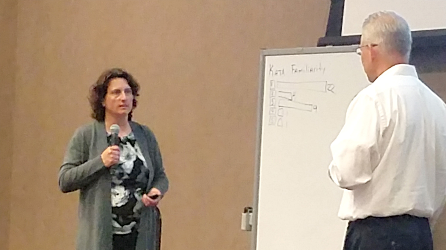 Strive Fore Five Kata presentation by Leigh Ann Schildmeier, Park Avenue Solutions