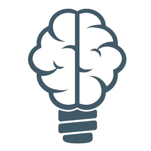 Park Avenue Solutions' Do You Kata? Logo | lightbulb brain image representing ideas and scientific thinking behind Toyota Kata improvement methodology